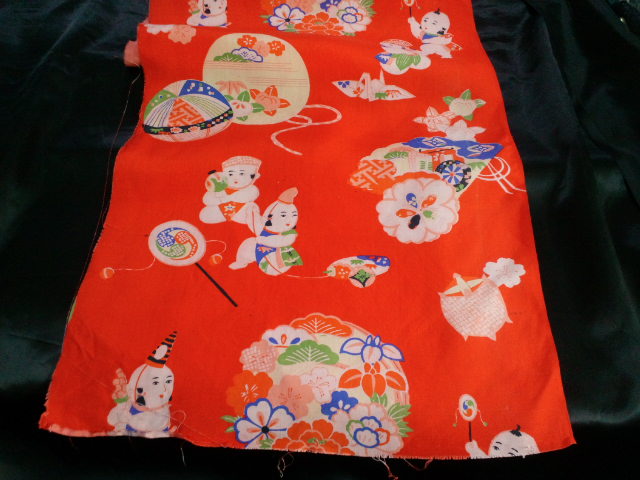 御所人形 白い着物 赤い帯 koyuki_f04-7kk-097